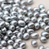7-8mm Grey Oval Freshwater Loose Pearls, AAAA