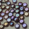 13-14mm Multicolor Coin Freshwater Loose Pearls, AAAA