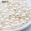 8-9mm White/Lavender/Pink Oval Freshwater Loose Pearls, AAAA