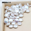 13-14mm White Coin Freshwater Loose Pearls, AAAA Quality
