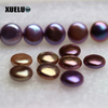13-14mm Multicolor Coin Freshwater Loose Pearls, AAAA