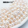 9mm white perfect round freshwater loose pearls, AAAA