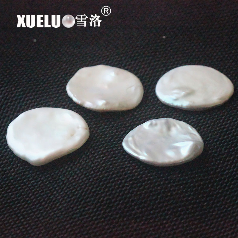 18-20mm White Keshi Freshwater Loose Pearls, AAAA
