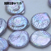 15-18mm White Big Baroque Coin Freshwater Loose Pearls, AAA