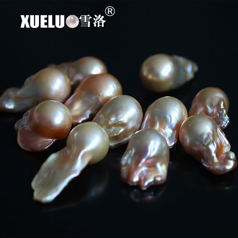 18-20mm Multicolor Large Baroque Freshwater Loose Pearls, AAAA