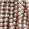 7-8mm White/Pink/Lavender Round Freshwater Pearl Strings AB Quality