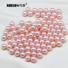 9.5-10mm Pink Perfect Round Freshwater Loose Pearls, AAAA