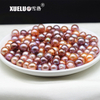 10.5-11.5mm Multicolor Round Baroque Freshwater Loose Pearls, AAA