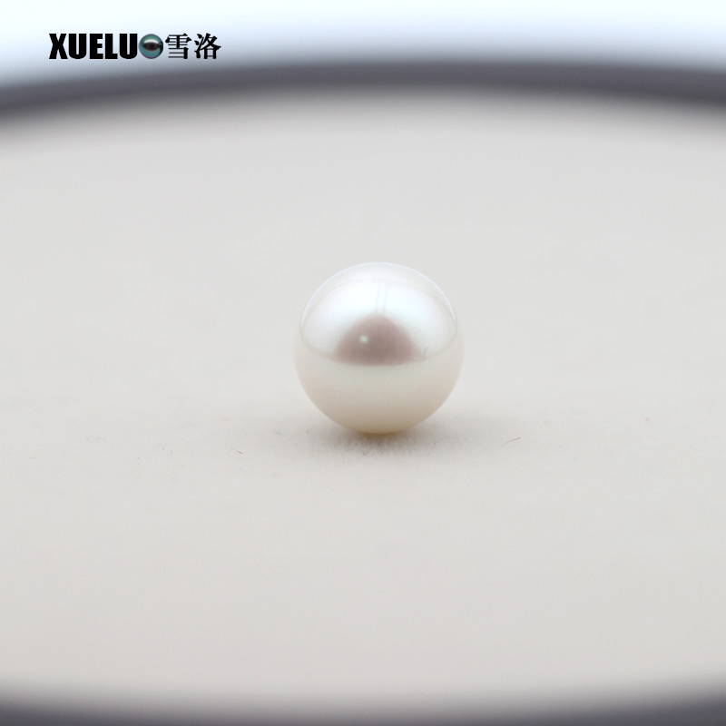 13-14mm White Perfect Round Freshwater Loose Pearls, AAAA quality
