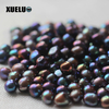 10-11mm Multicolor Baroque Freshwater Loose Pearls, AAAA