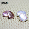13-14mm Lavender Coin Baroque Freshwater Loose Pearls, AAAA