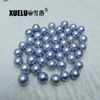 8-9mm Sky Blue Perfect Round Freshwater Loose Pearls, AAAA