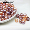10.5-11.5mm Multicolor Round Baroque Freshwater Loose Pearls, AAA
