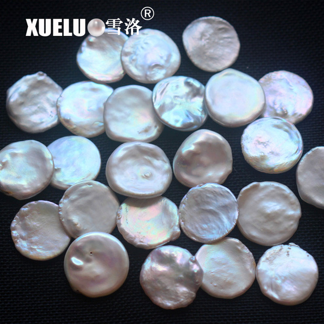 18-20mm White Keshi Freshwater Loose Pearls, AAAA