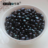 7-8mm White/Black Nugget Baroque Freshwater Loose Pearls, AAA