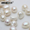 11-12mm White Nugget Baroque Freshwater Loose Pearls, AAAA