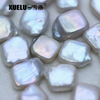 10*10mm White Square Freshwater Loose Pearls, AAAA