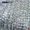 9-10mm White Keshi Baroque Freshwater Pearl Strings AAA