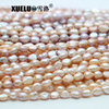 10-11mm White/Multicolor Nugget Baroque Freshwater Pearl Strings AAA High Quality