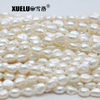 10-11mm White/Multicolor Nugget Baroque Freshwater Pearl Strings AAA High Quality
