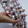 Length(25-30mm)*Width(14-16mm) Multicolor Baroque Freshwater Pearl Strings AAA 