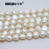 11-12mm White Baroque Freshwater Pearl Strings AAA